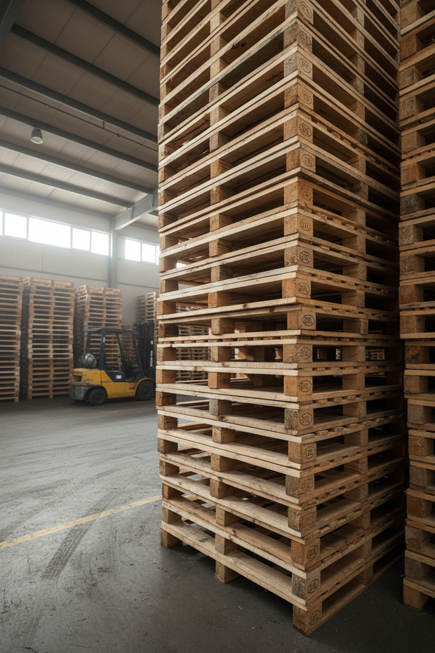 згенеруй фото палетів в форматі тел